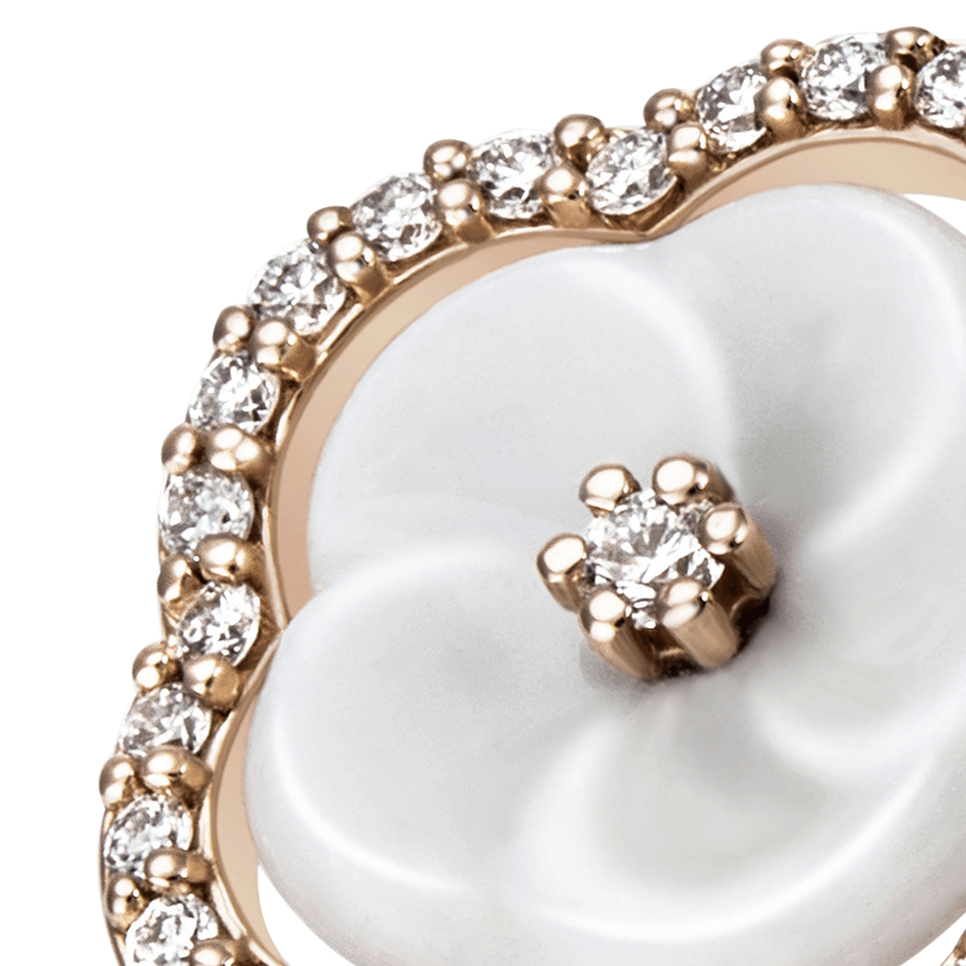 Ring Royal Blossom Frame Roségold 750, 31 Diamanten, Gewicht 5 g | Meissen Royal Blossom Collection mpj10bf16800 - Meissen Weimar