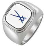 Ring Swords Cobalt Blue, 24,3 g | Meissen Schmuck Individuell