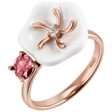 Ring, Turmalin Rosa, 50 mm | Meissen Royal Blossom Collection