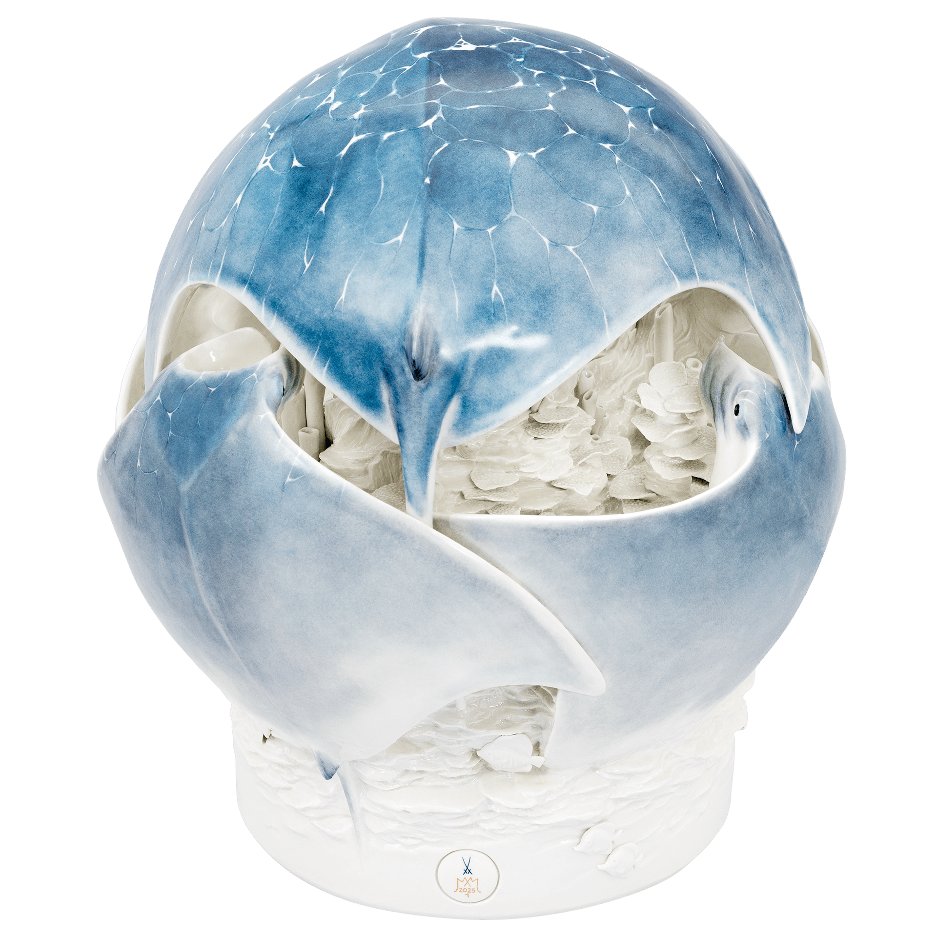 Rochenkugel, Bunt staffiert, Lim., H 44 cm | Meissen Exklusiv - Kollektion 900180-78M40 - Meissen Weimar