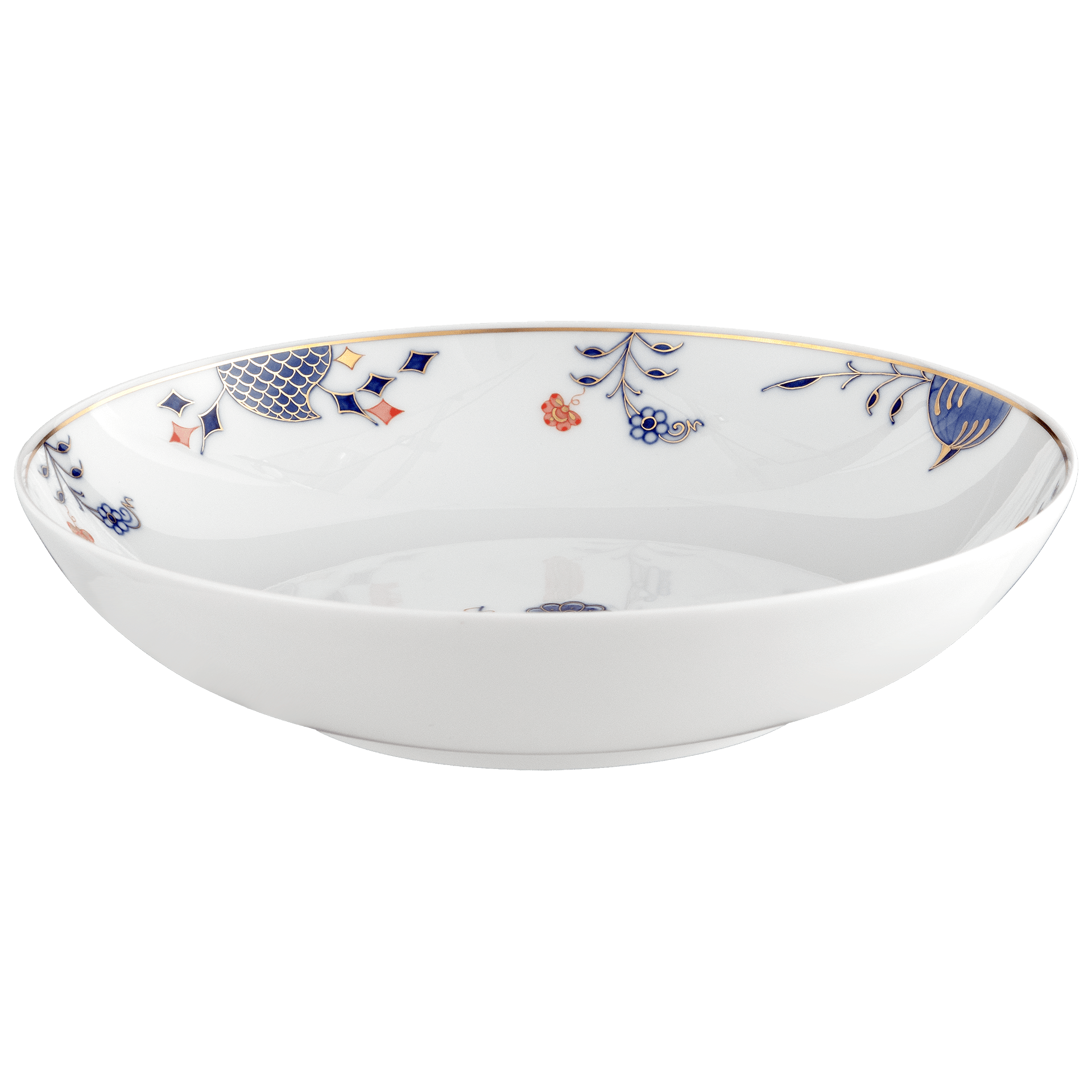 Salat - & Pastateller, Ø 22,5 cm | Meissen No. 41 Noble Blue 803191 - 54169 - Meissen Weimar