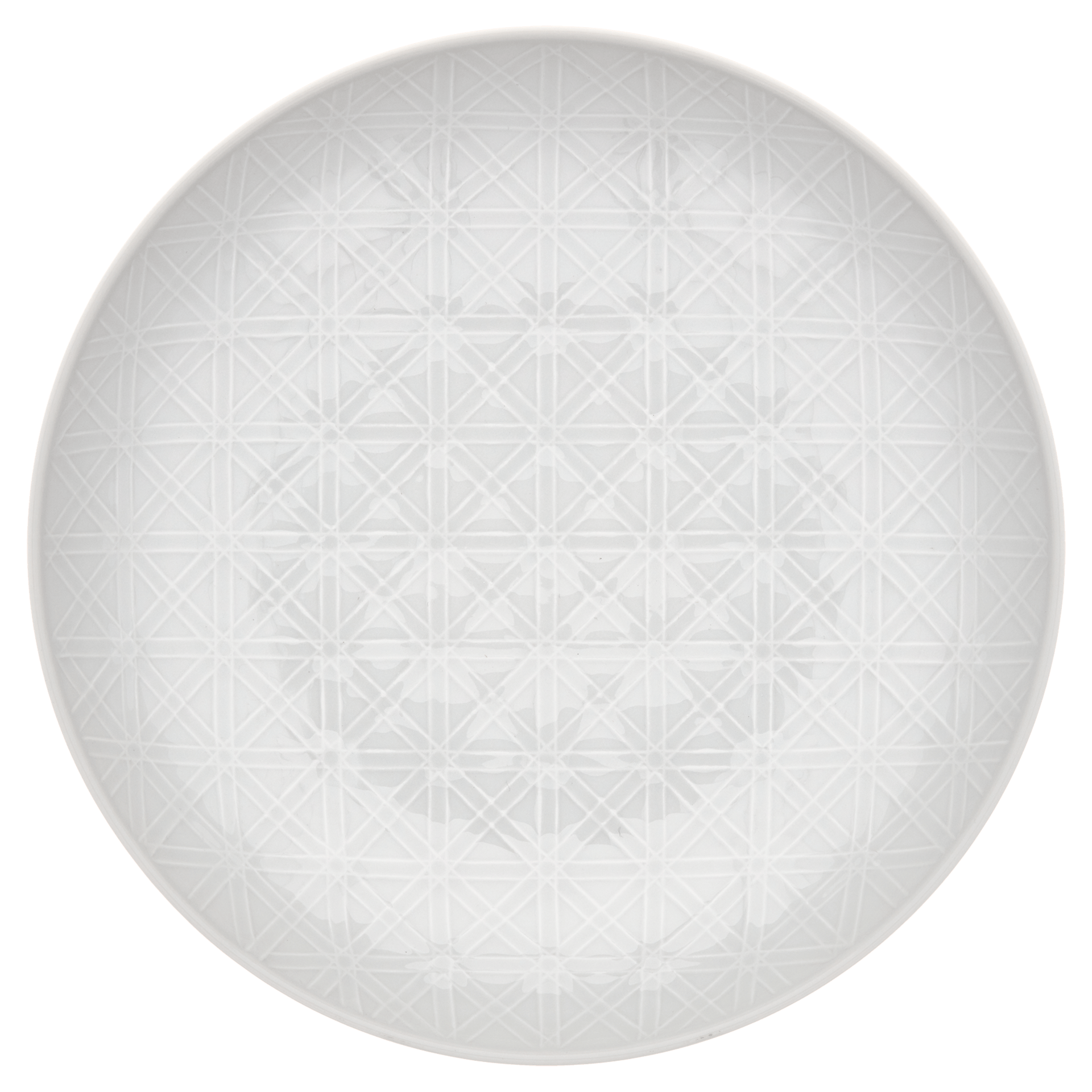 Salat - & Pastateller, Weiß, Ø 23 cm | Meissen Bänderrelief 000001 - 54173 - Meissen Weimar