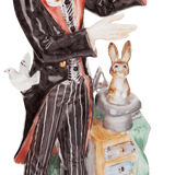 Sammelfigur Zirkus Zauberer, Bunt und gold staffiert, H 24 cm | Meissen Figuren Individuell