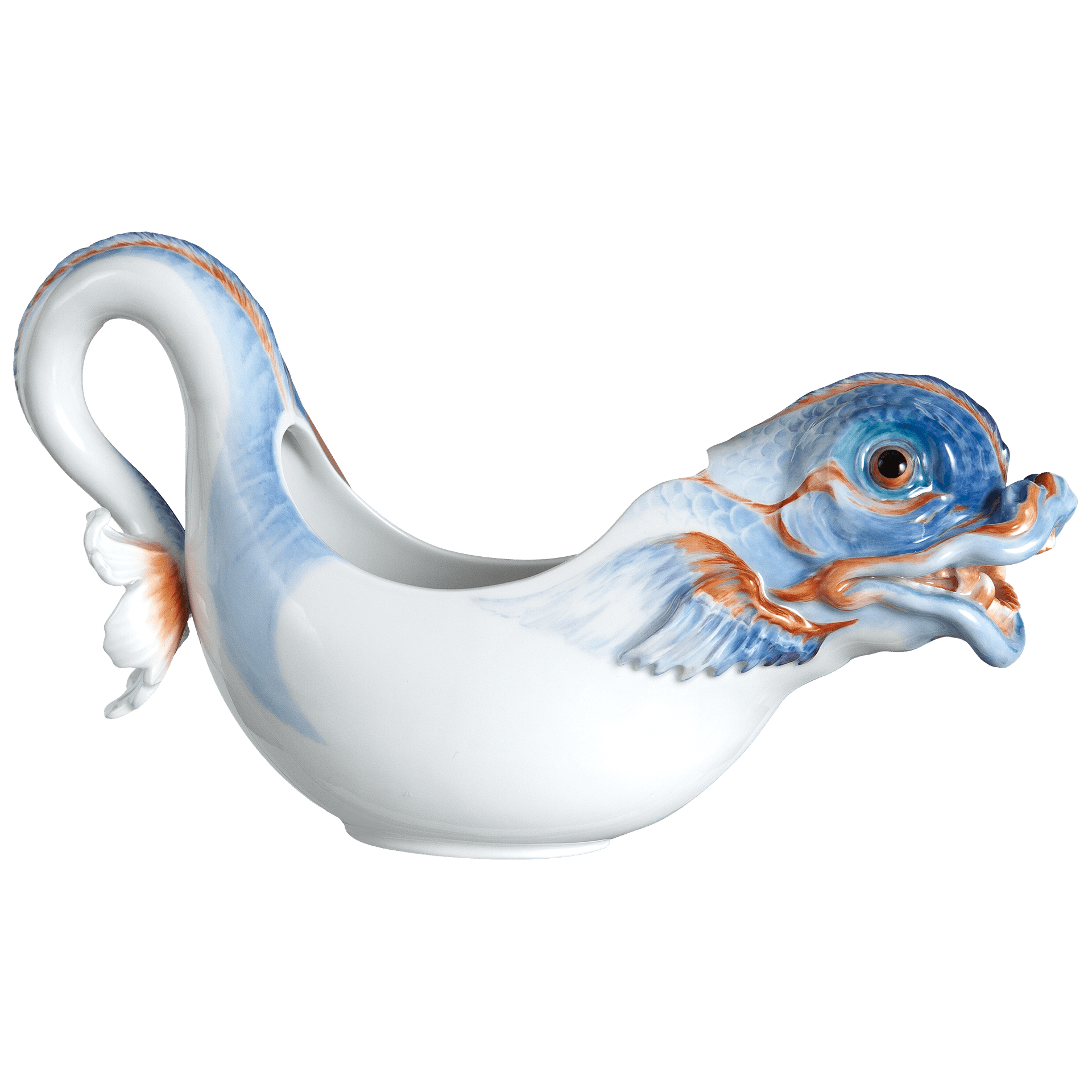 Sauciere Fischkopf, H 15 cm, limitiert | Meissen Fine Dining 900174 - 81592 - Meissen Weimar