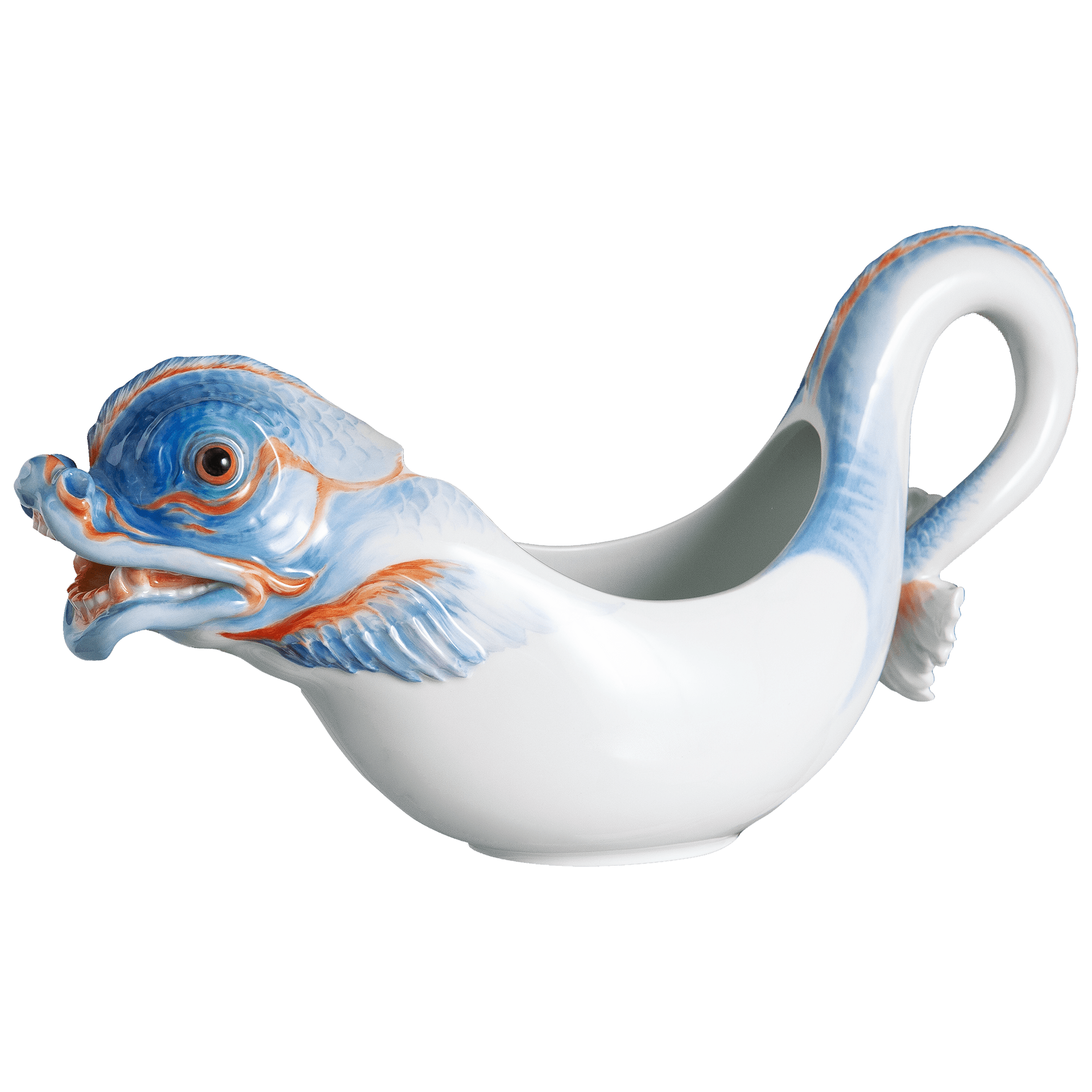 Sauciere Fischkopf, H 15 cm, limitiert | Meissen Fine Dining 900174 - 81592 - Meissen Weimar