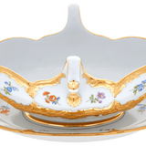 Sauciere Goldbronze Ø 26 cm, H 11 cm | Meissen B-Form