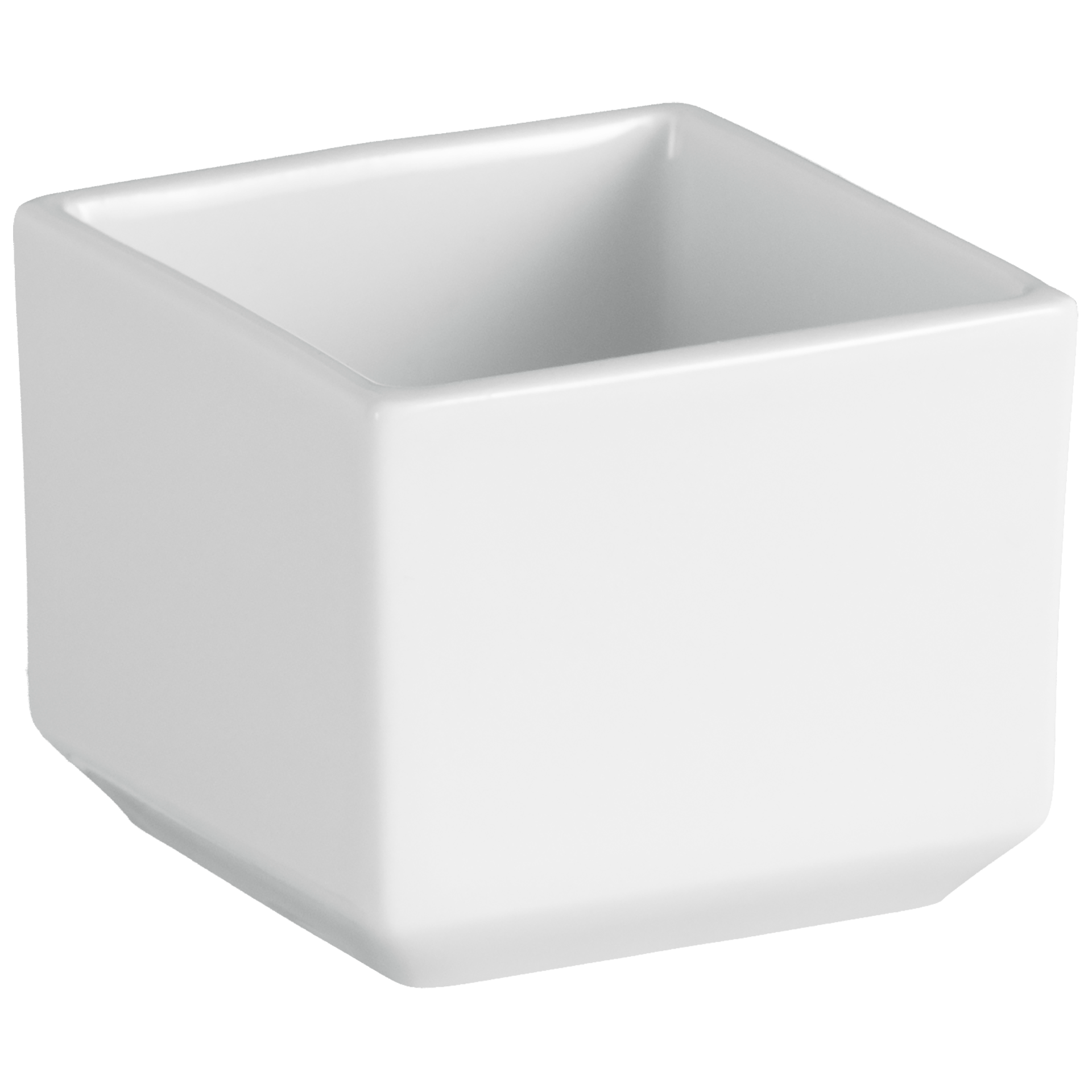 Schälchen, quadratisch, weiß, 5,5 x 5,5 cm | Meissen Cosmopolitan 000001 - 37270 - Meissen Weimar