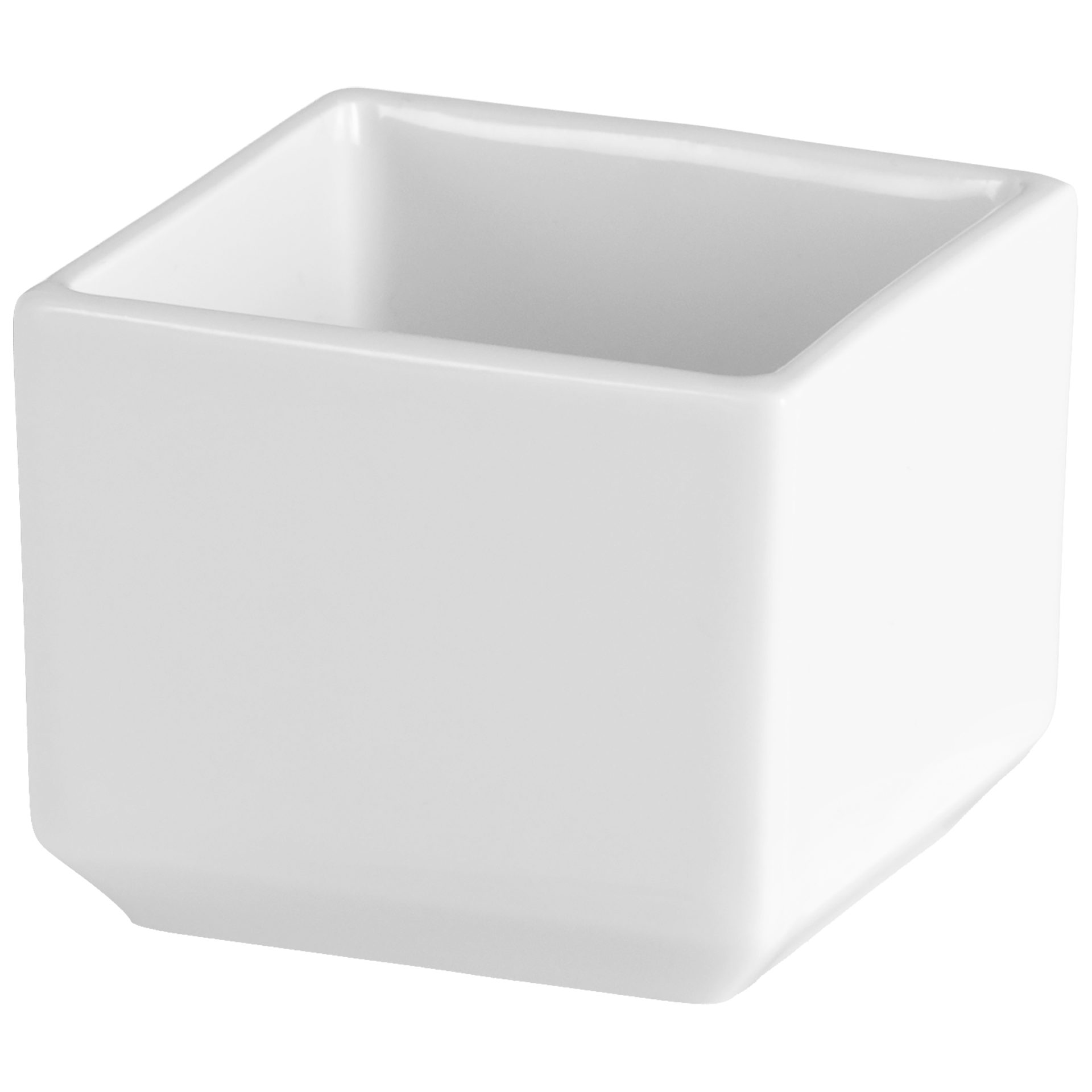 Schälchen, quadratisch, weiß, 5,5 x 5,5 cm | Meissen Cosmopolitan 000001 - 37270 - Meissen Weimar