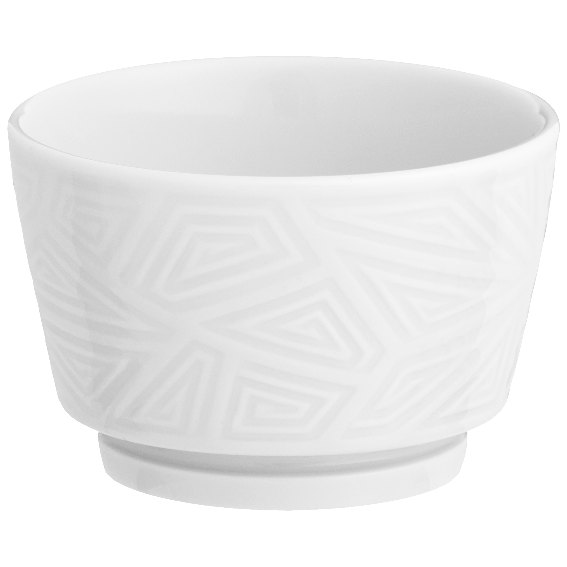 Schälchen Weiß Ø 6 cm | Meissen Vitruv Graphic 000001 - 45191 - Meissen Weimar