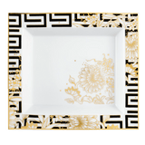 Schale eckig, groß, "Golden Onion Style", 21 x 18,5 cm | The Meissen Vide-Poche-Collection