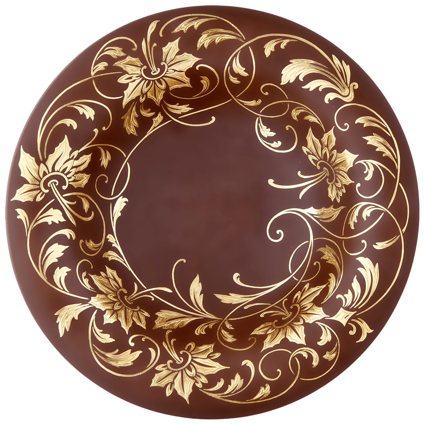 Schale Florale Goldranke, Ø 20,5 cm | Meissen Limitierte Meisterwerke 949284 - 85780 - Meissen Weimar