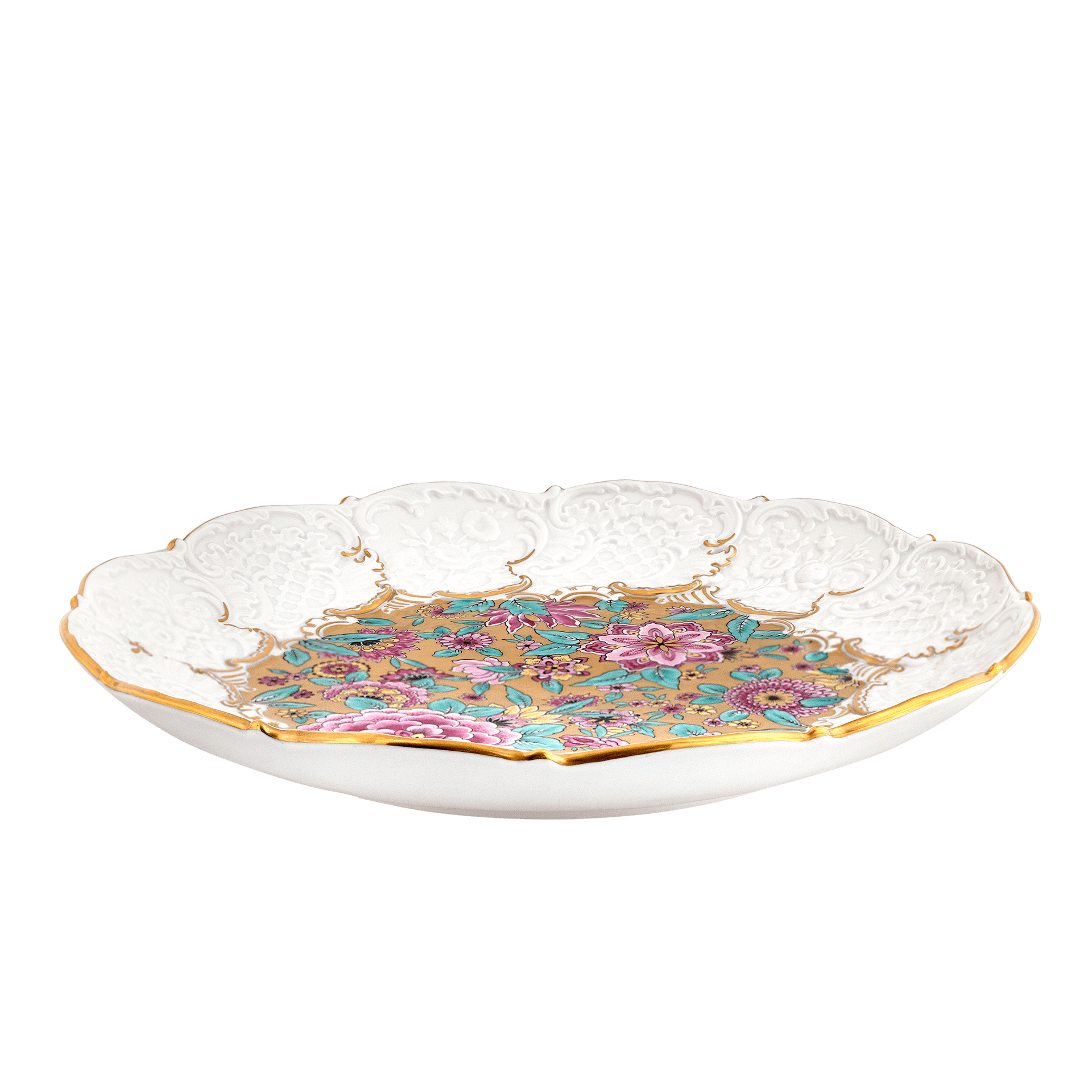 Schale "Grafische Blütenfantasie", Lim. 25, 29 cm | Meissen Limited Edition 57A474-54147 - Meissen Weimar