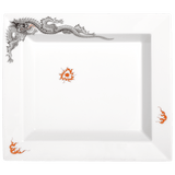Schale, groß, Ming-Drache, schwarz, 21 x 18,5 cm | The Meissen Vide-Poche-Collection