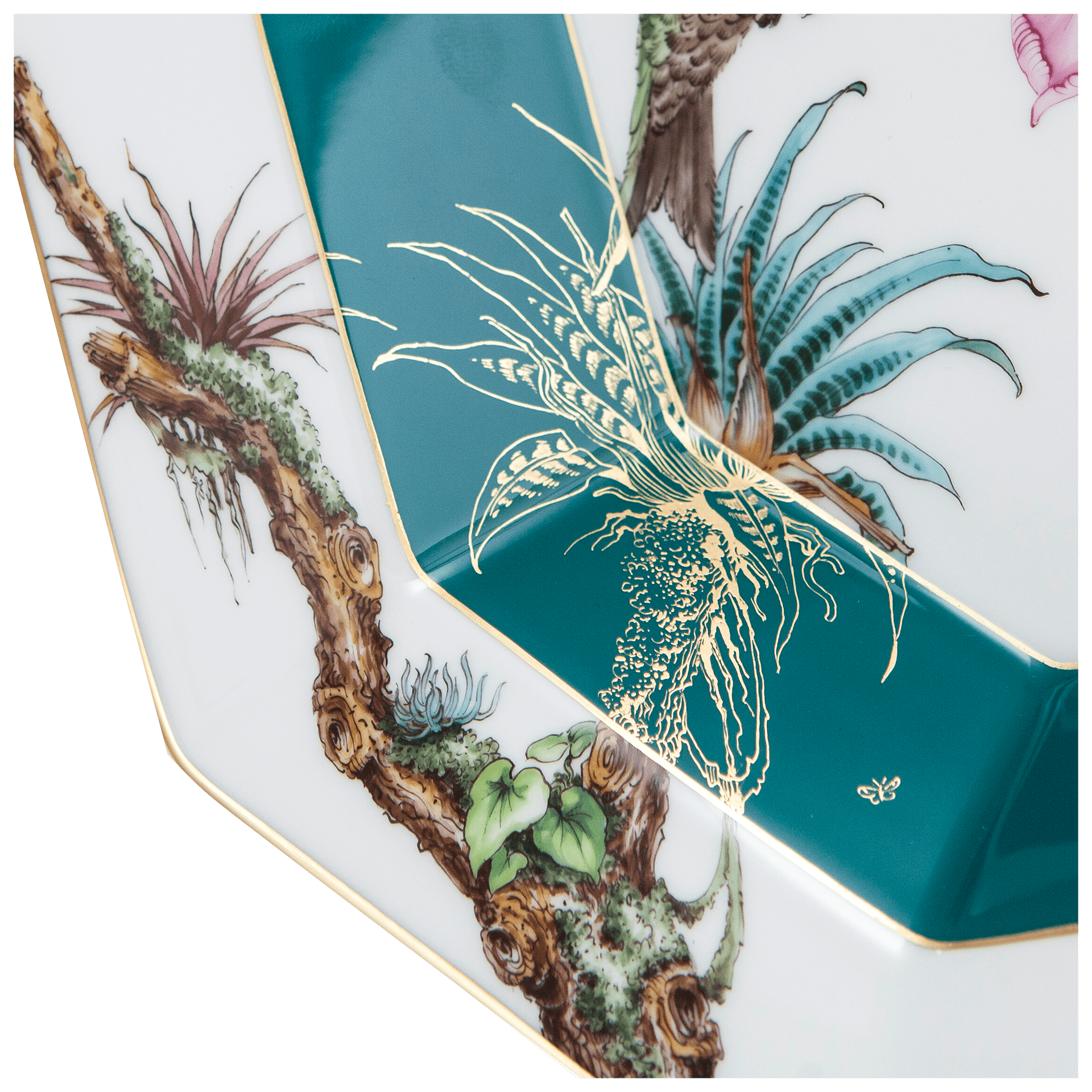 Schale Kolibri und Orchideen Ø 28,5 cm, limitiert | Meissen Limitierte Meisterwerke 603184 - 53273 - Meissen Weimar