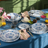 Schale mit Zwiebelmuster-Relief, Weiß, Ø 18 cm | Meissen Schalen Kollektion