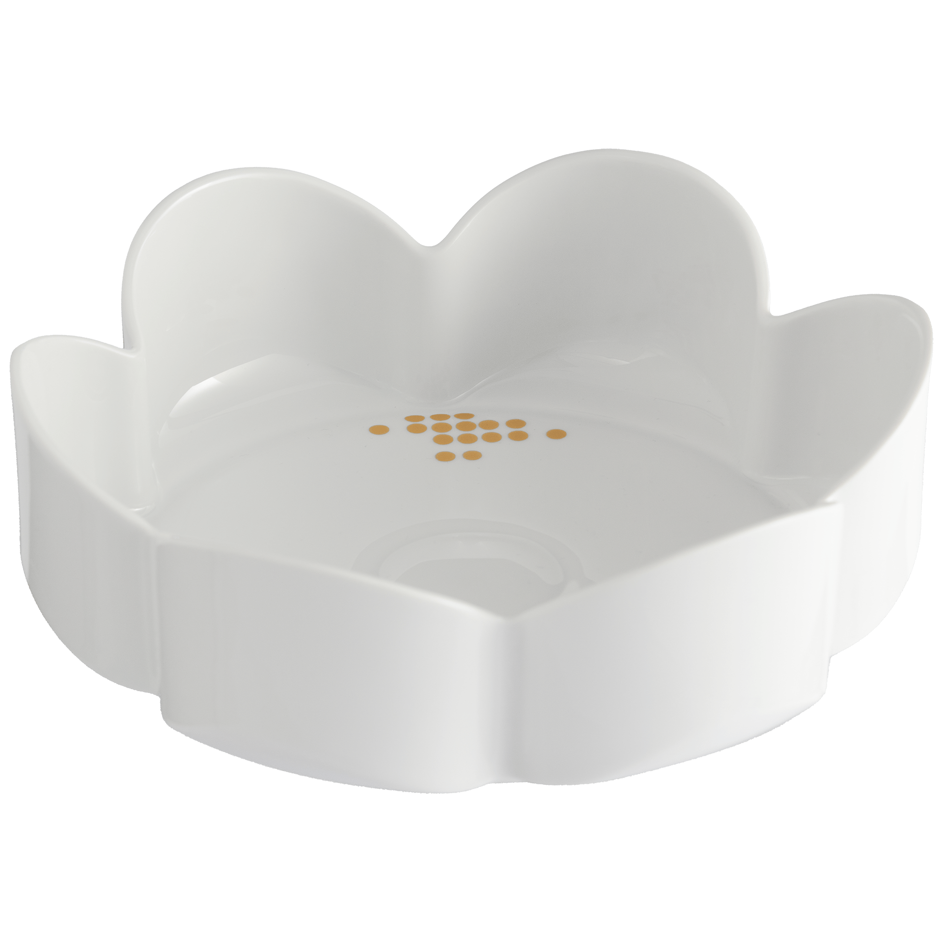 Schale Punktuell, Weiß, H 7,5 cm | Meissen Unikate 63c046 - u6420 - Meissen Weimar