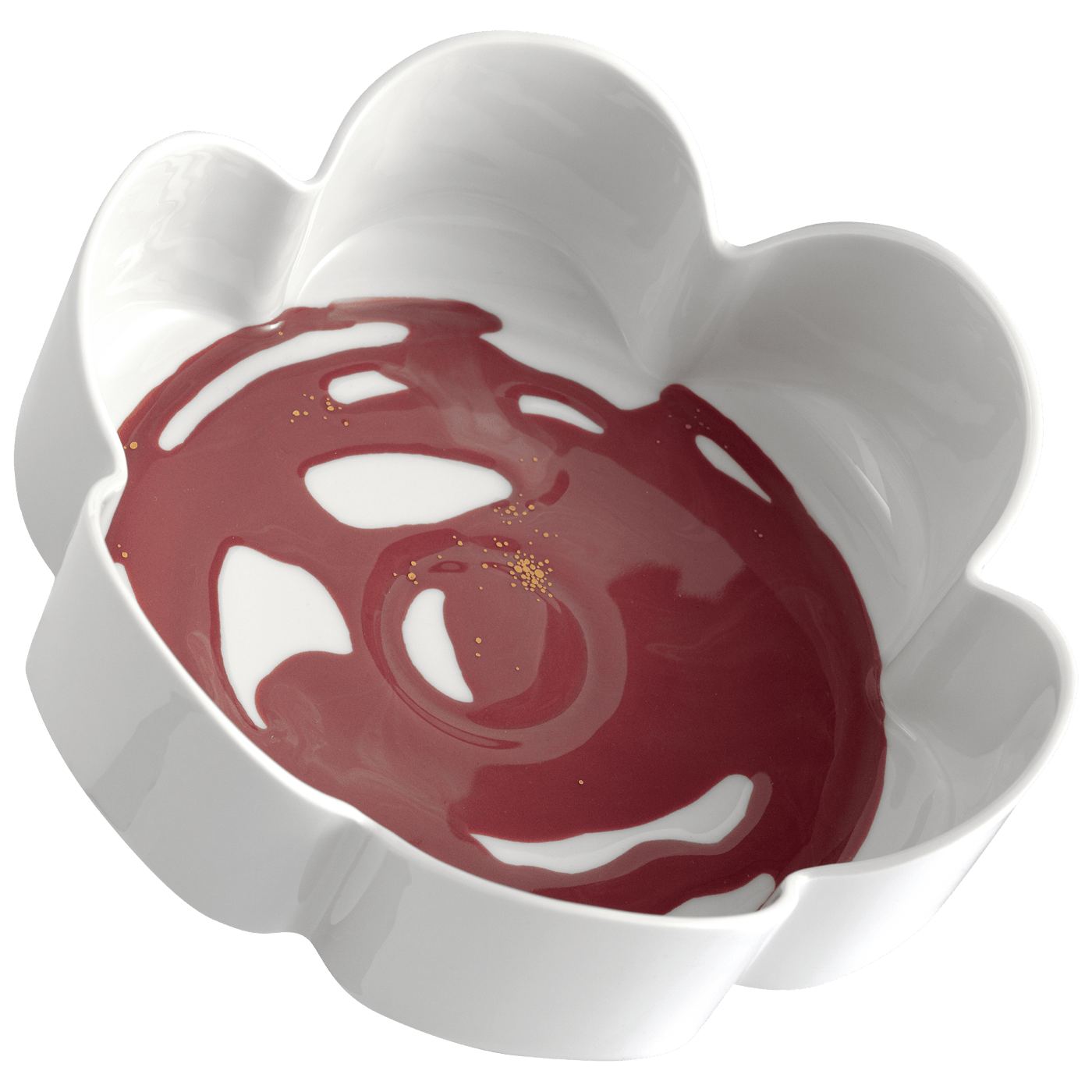 Schale Sterne am Abendhimmel, Ø 22,5 cm | Meissen Unikate 63c046 - u6421 - Meissen Weimar