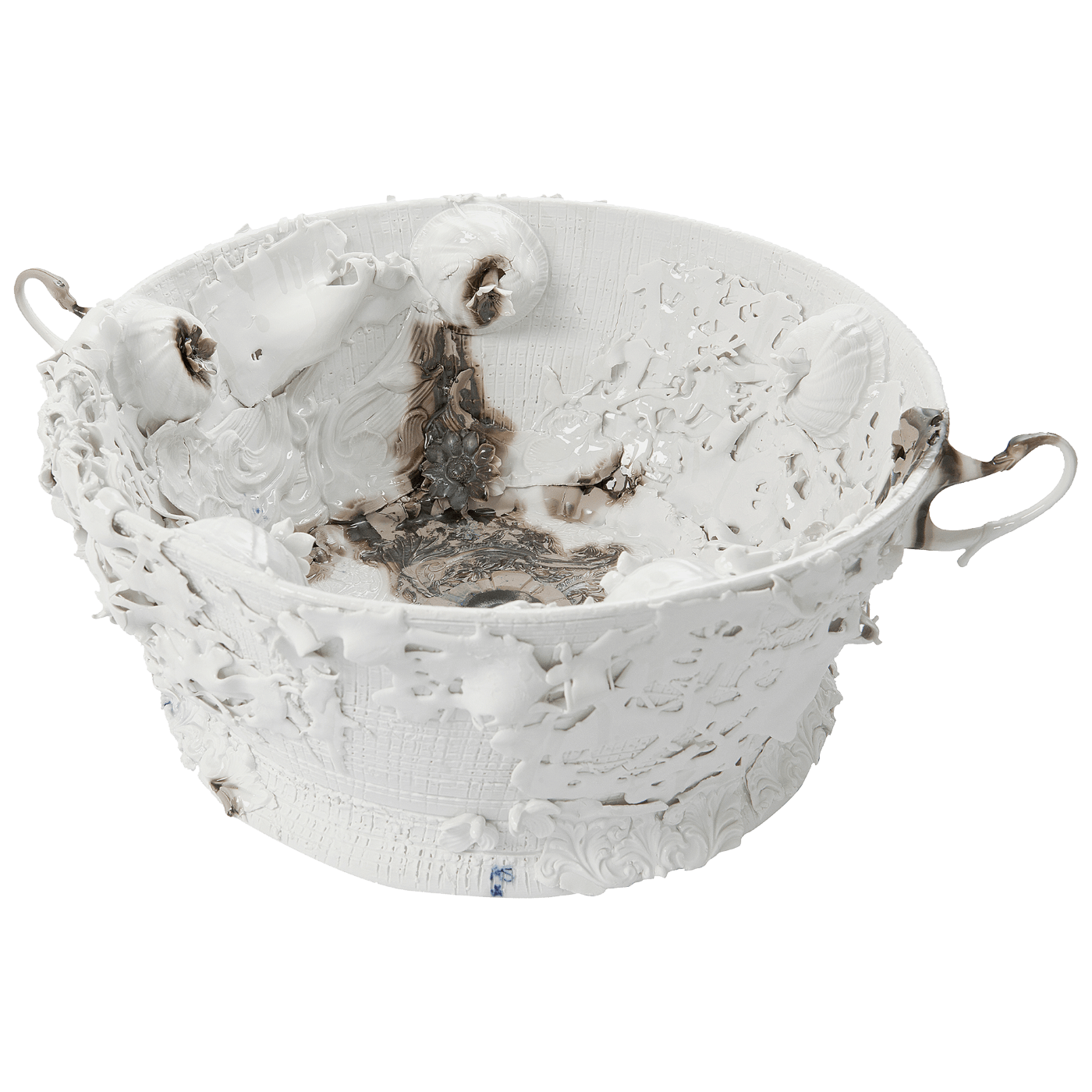 Schale Unikat L 48 cm | Meissen Unikate 63c032 - u4848 - Meissen Weimar