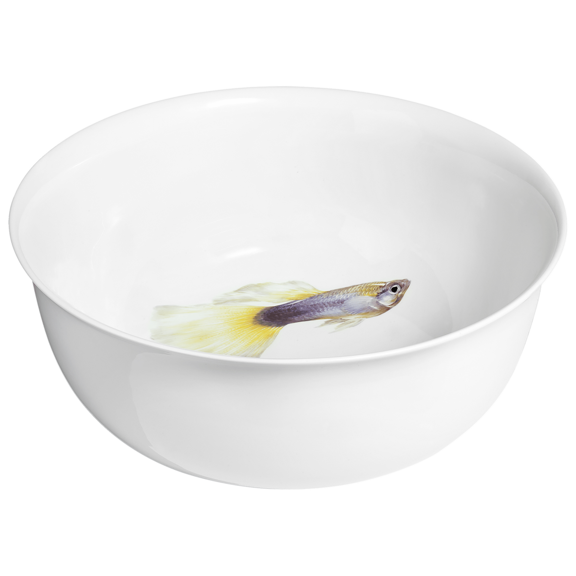 Schale Weiß mit Fischmotiv, Ø 44 cm | Meissen Limitierte Meisterwerke 26a084 - 44275 - Meissen Weimar