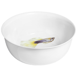 Schale Weiß mit Fischmotiv, Ø 44 cm | Meissen Limitierte Meisterwerke