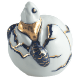 Schildkröte Kleinplastik, Bunt und gold staffiert, 5,7 cm | Meissen Einzelplastik