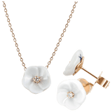 Schmuck-Set Royal Blossom Basic, 750 Roségold | Meissen Royal Blossom Collection