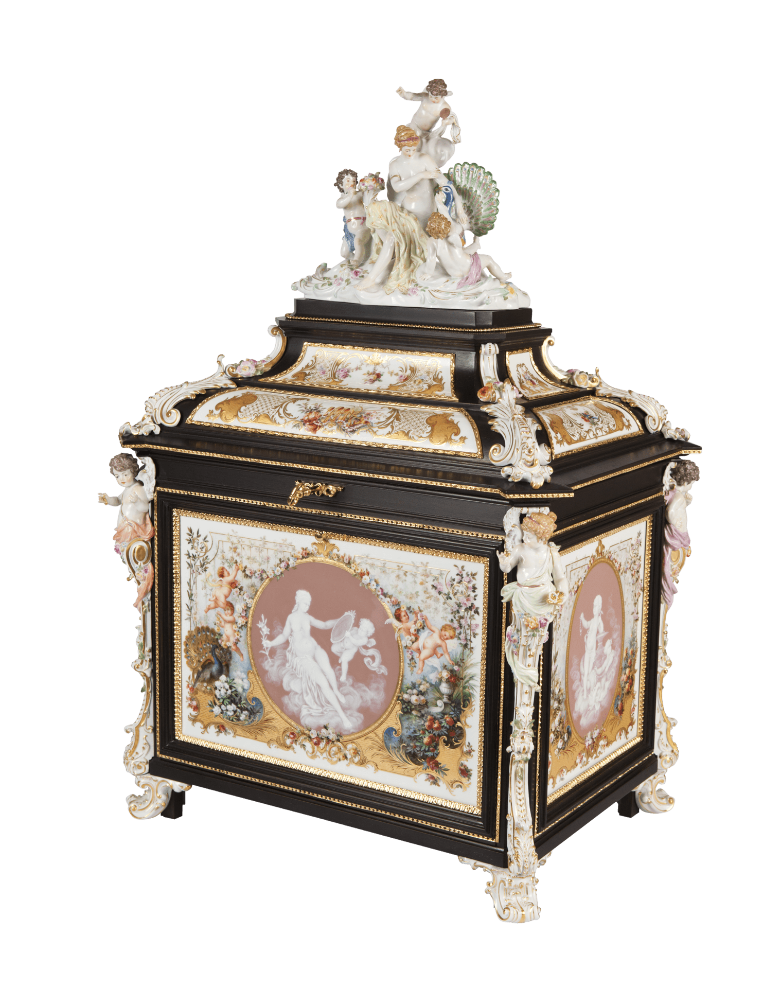 Schmucktruhe Exklusiv - Kollektion H 80 cm | Meissen Exklusiv - Kollektion 275580 - 81575 - Meissen Weimar