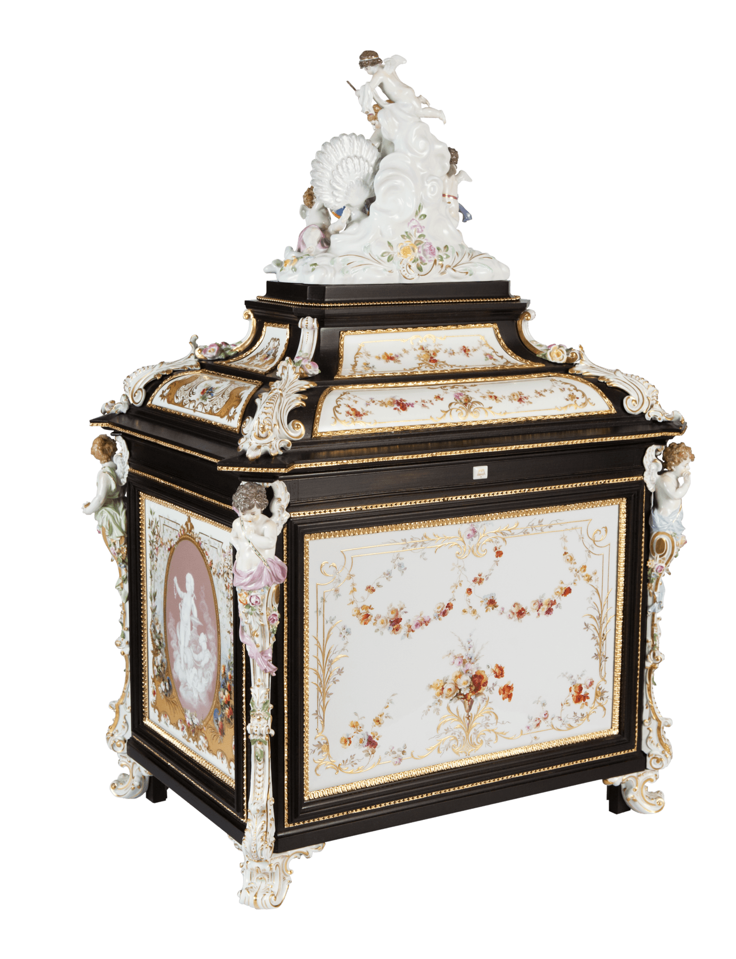 Schmucktruhe Exklusiv - Kollektion H 80 cm | Meissen Exklusiv - Kollektion 275580 - 81575 - Meissen Weimar
