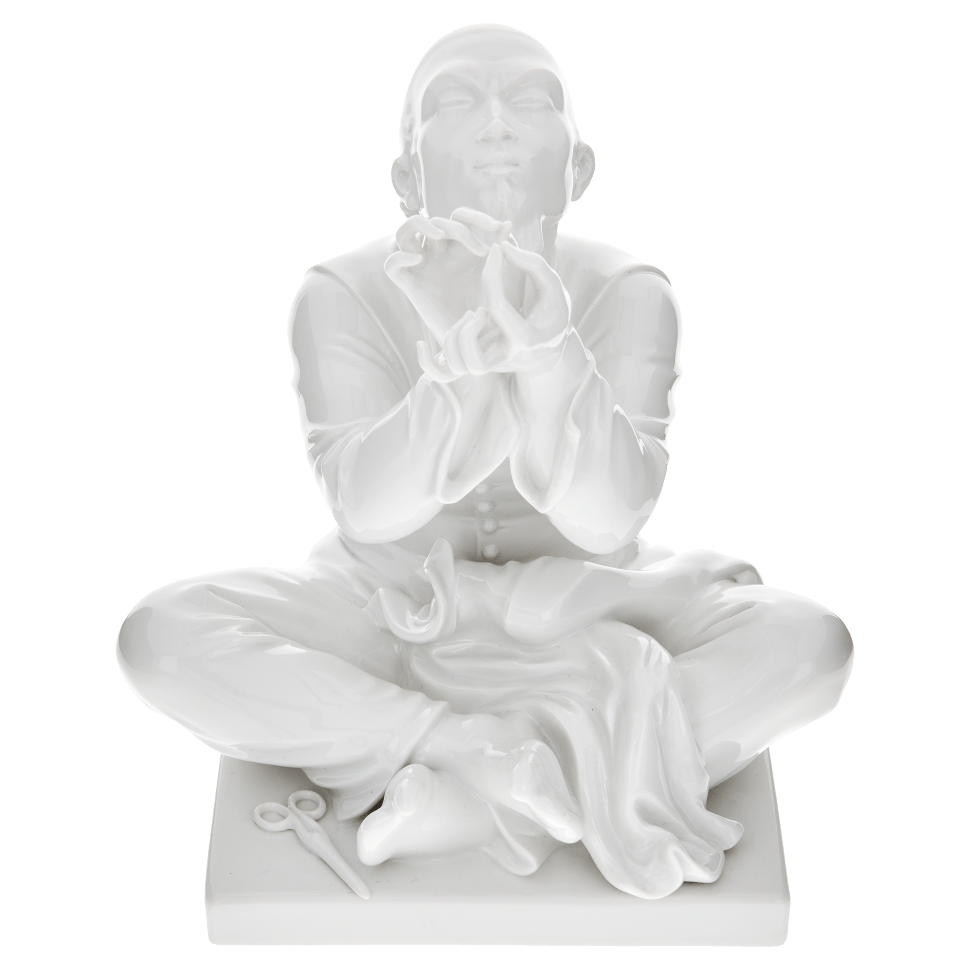 Schneider, Weiß, H 19,5 cm | Meissen Einzelplastik 000001 - 73351 - Meissen Weimar
