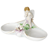 Schreibzeug, handbemalt, H 13 cm, limitiert | Meissen Figuren-Edition Amoretten