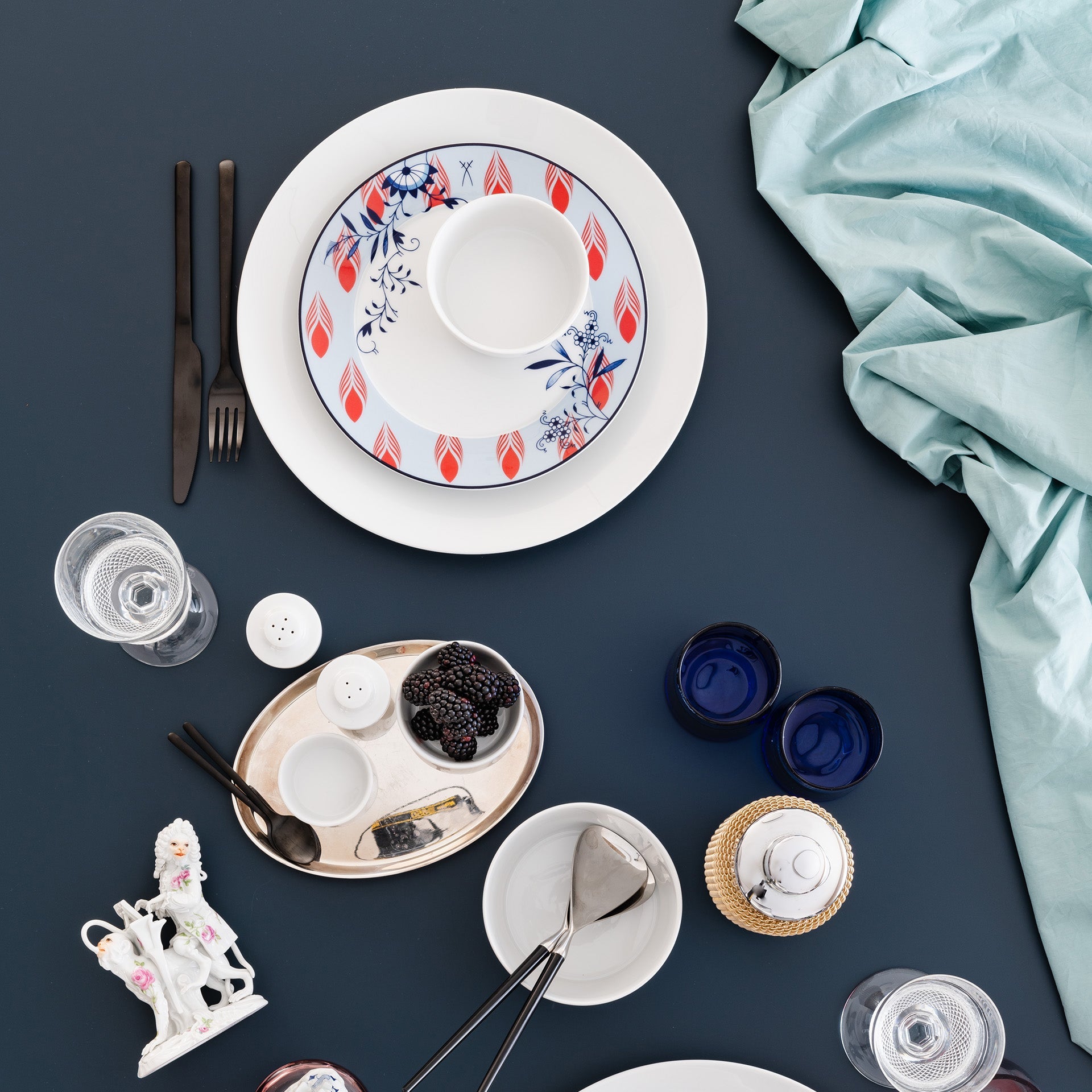 Schüssel, groß, Weiß, Ø 21 cm | Meissen Cosmopolitan 000001 - 37440 - Meissen Weimar