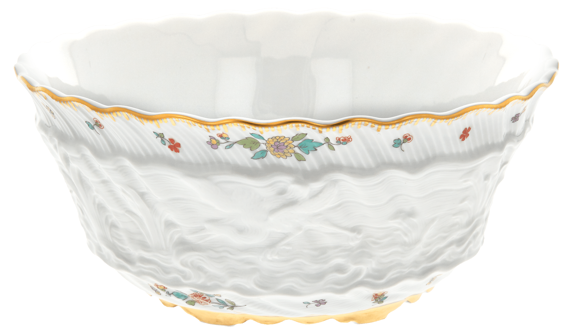 Schüssel Indische Blumenzweige Ø 18 cm | Meissen Schwanendessin 397152 - 05440 - Meissen Weimar