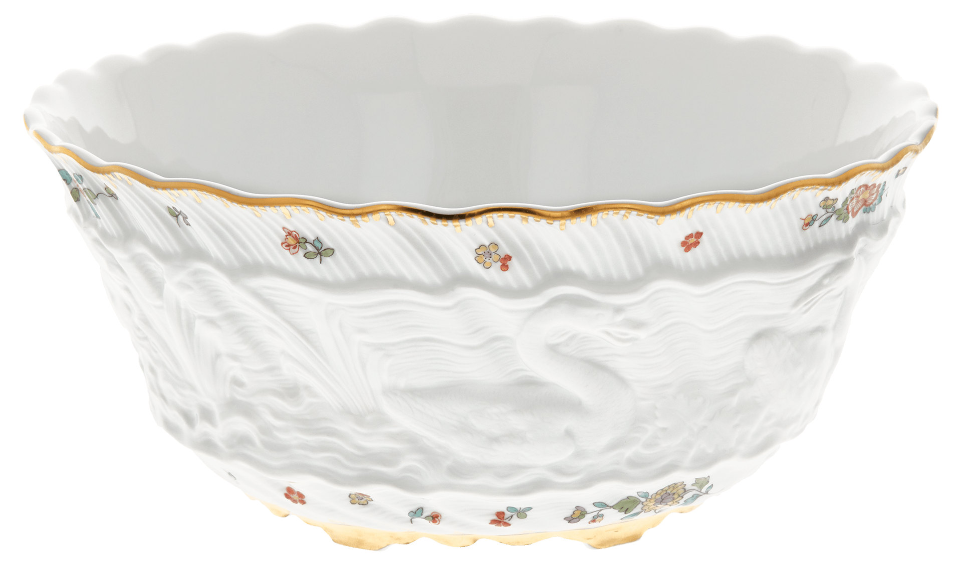 Schüssel Indische Blumenzweige Ø 18 cm | Meissen Schwanendessin 397152 - 05440 - Meissen Weimar