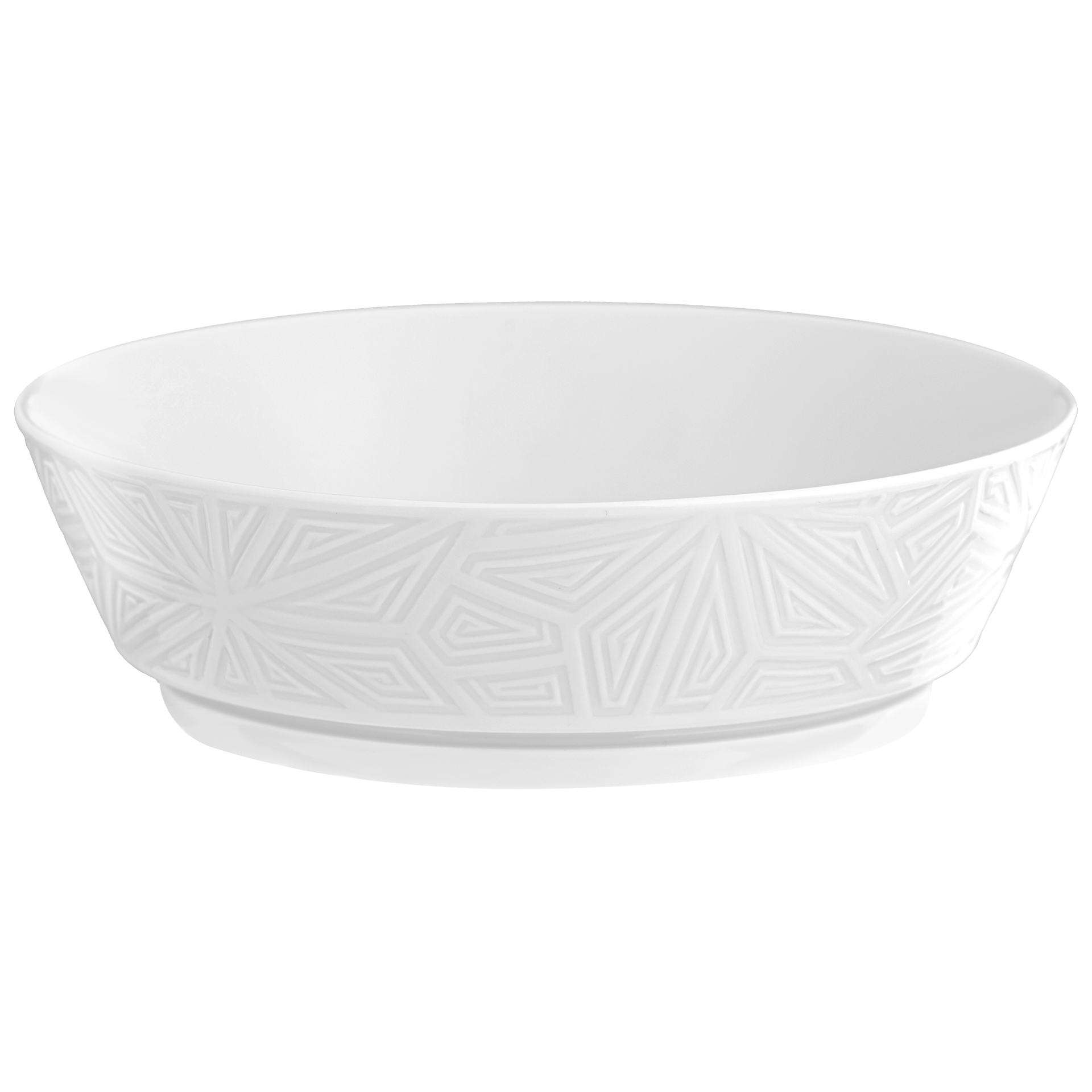 Schüssel, klein, flach, Weiß, Ø 13,5 cm | Meissen Vitruv Graphic 000001 - 45437 - Meissen Weimar