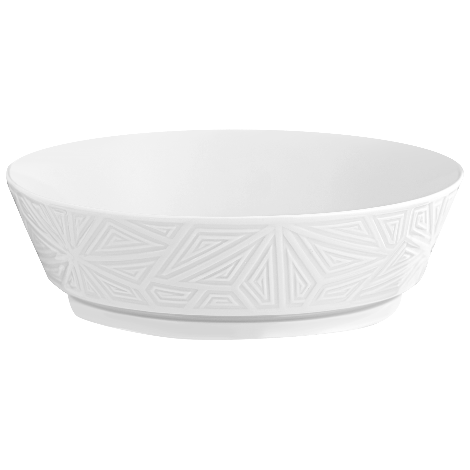 Schüssel, klein, flach, Weiß, Ø 13,5 cm | Meissen Vitruv Graphic 000001 - 45437 - Meissen Weimar