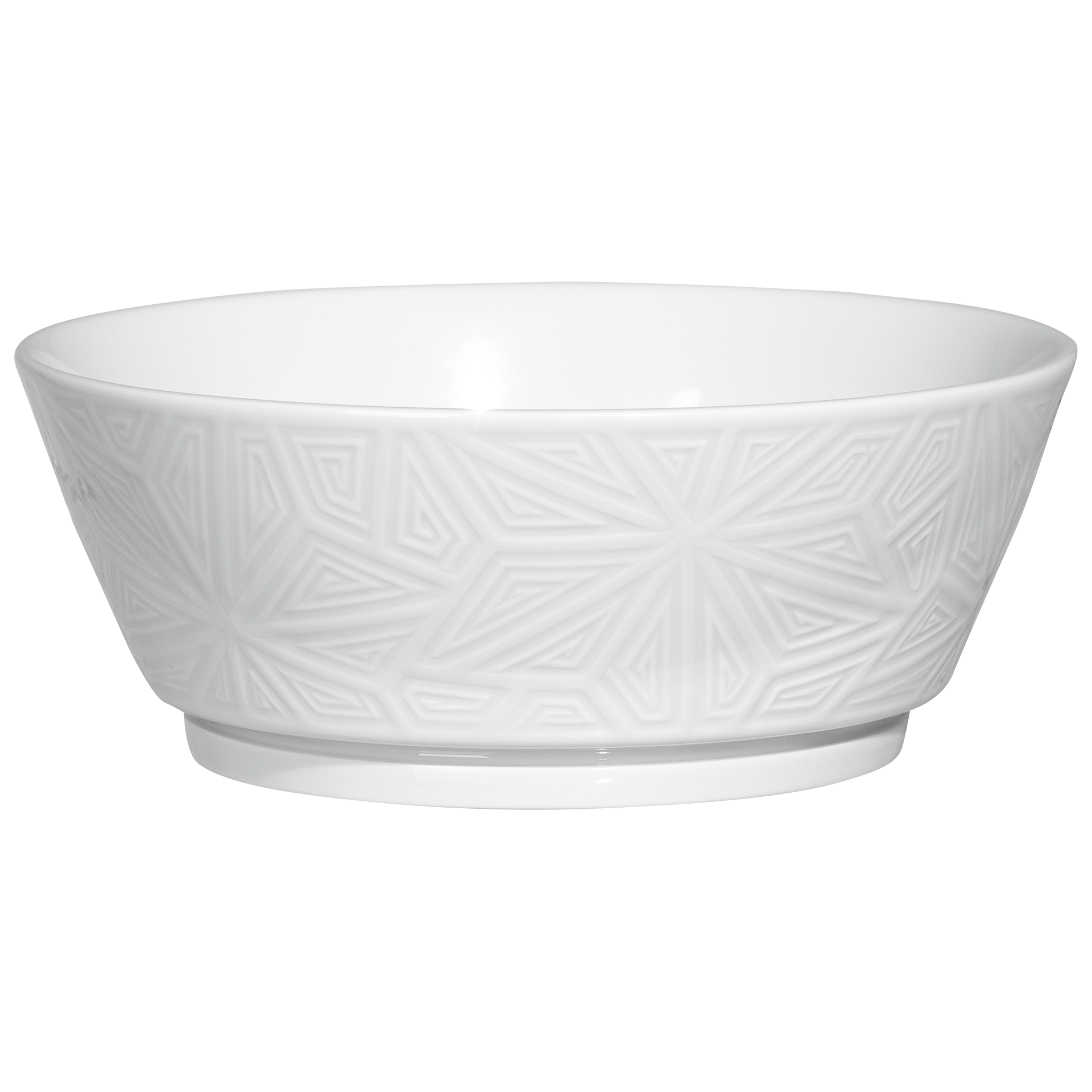Schüssel, klein, Form "Vitruv Graphic", Biskuit Weiß, Ø 14,5 cm | Meissen Vitruv Graphic 860101 - 45438 - Meissen Weimar