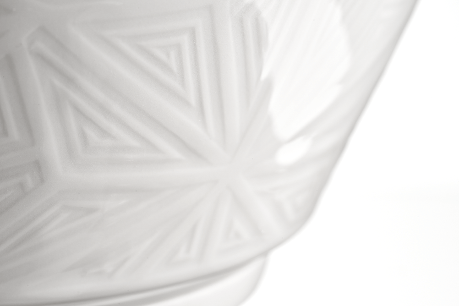 Schüssel, klein, Weiß, Graphic", Ø 14,5 cm | Meissen Vitruv Graphic 000001 - 45438 - Meissen Weimar