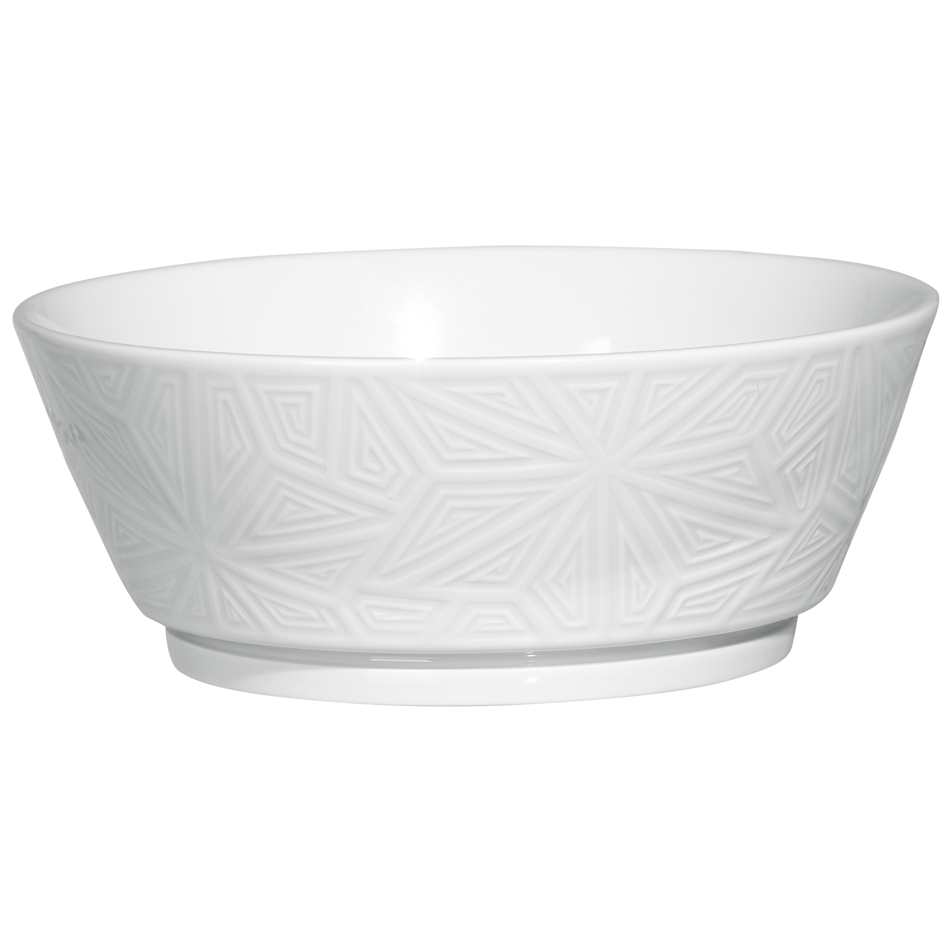 Schüssel, klein, Weiß, Graphic", Ø 14,5 cm | Meissen Vitruv Graphic 000001 - 45438 - Meissen Weimar