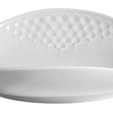Schüssel, klein, Weiß, L 16,5 cm | Meissen Schwanenservice