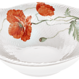 Schüssel Wilder Mohn Ø 27 cm | Meissen Wellenspiel Relief