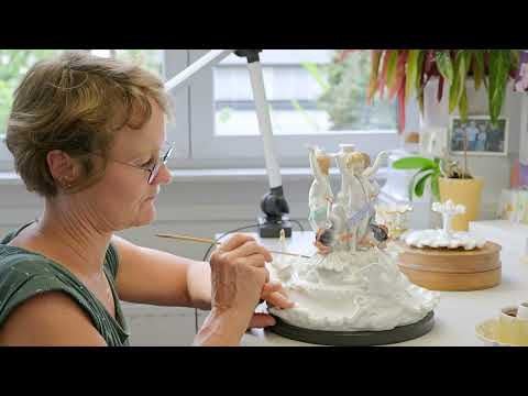 Schwanenfontaine, Lim. 25, H 33 cm | Meissen Limitierte Meisterwerke 900384-80M21 - Meissen Weimar