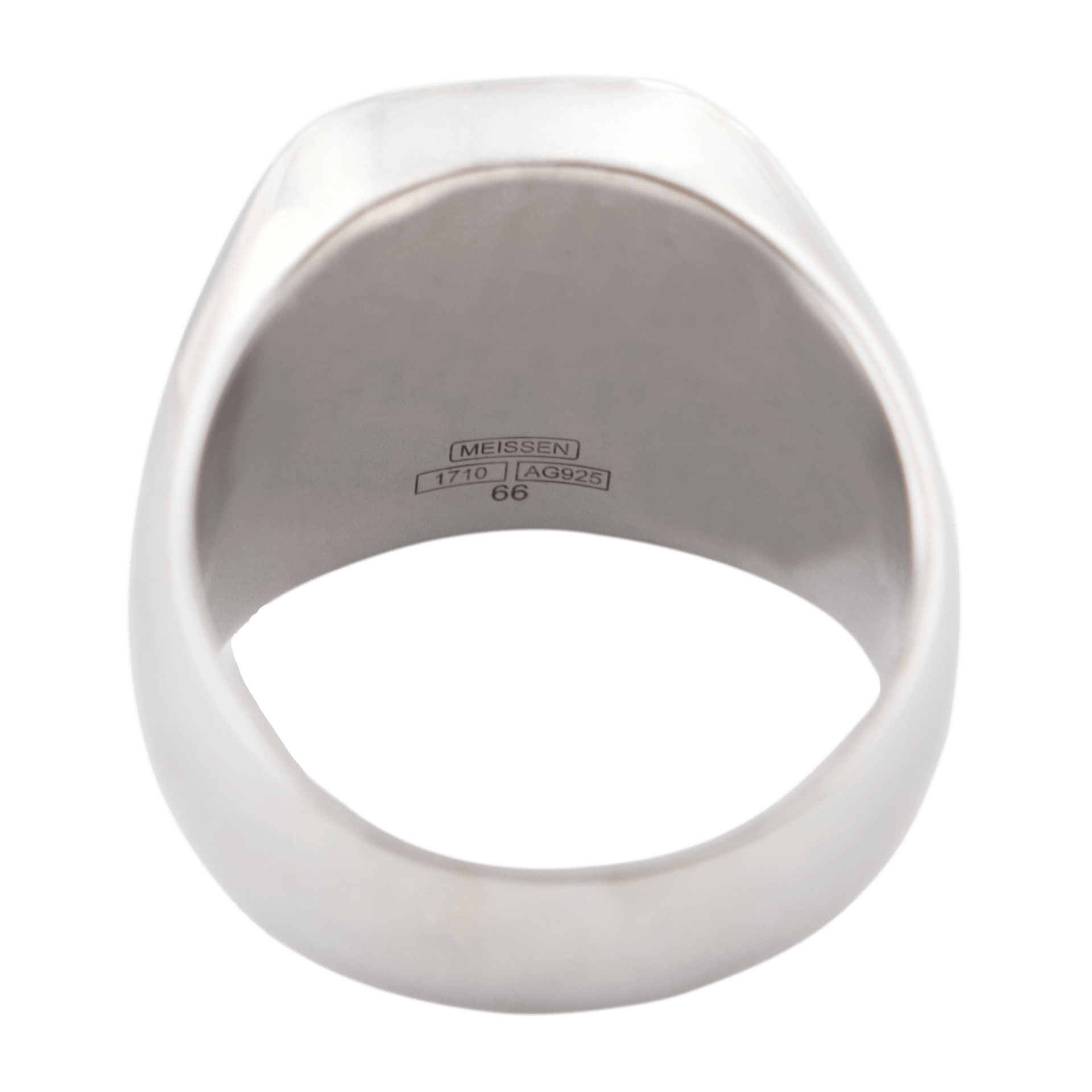 Siegelring, Monogramm in Platin, 25 g | Meissen Geschenke 90a447-53ma7 - Meissen Weimar