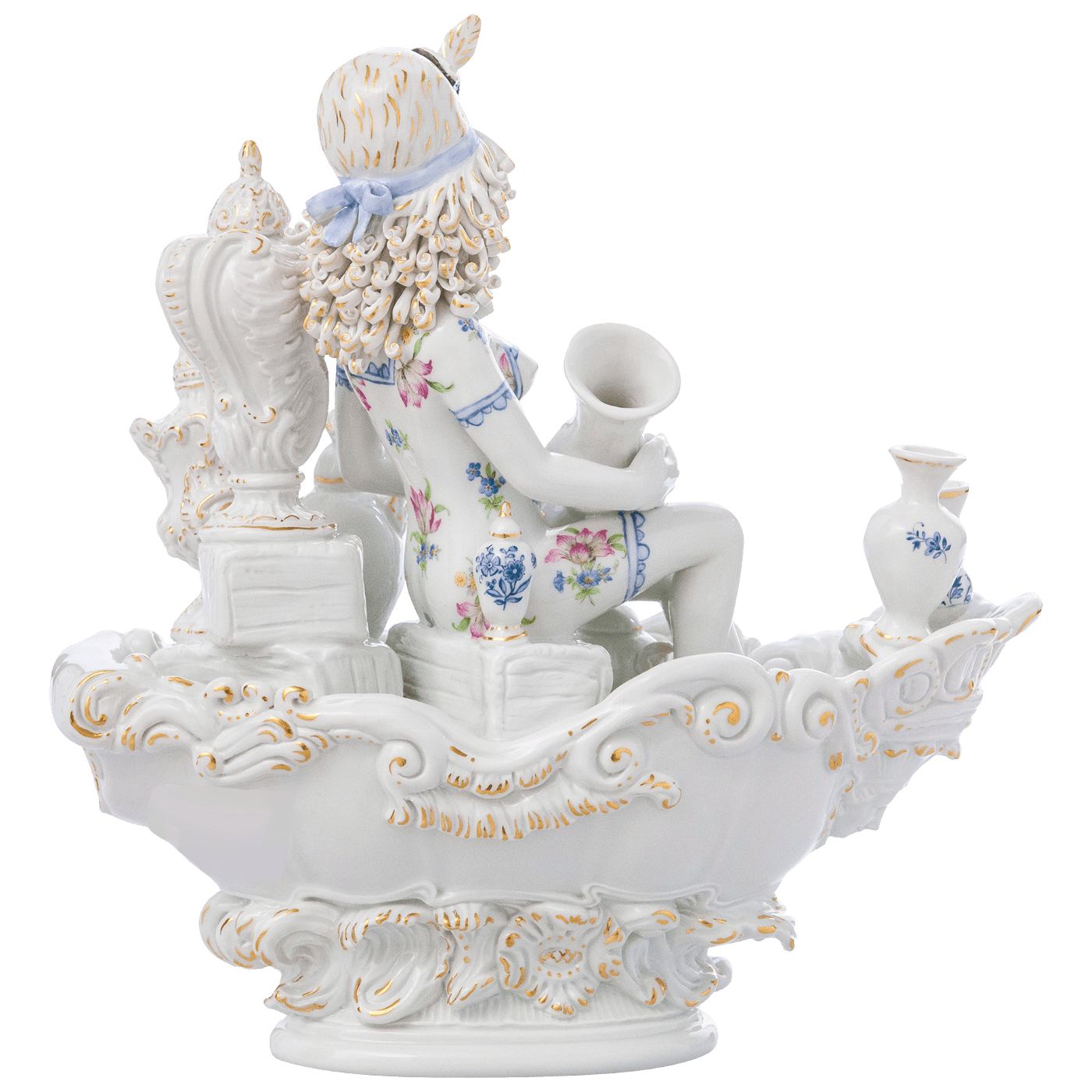 Skulptur Afloat Höhe 28 cm | Meissen Figuren Individuell 65c028 - 73724 - Meissen Weimar