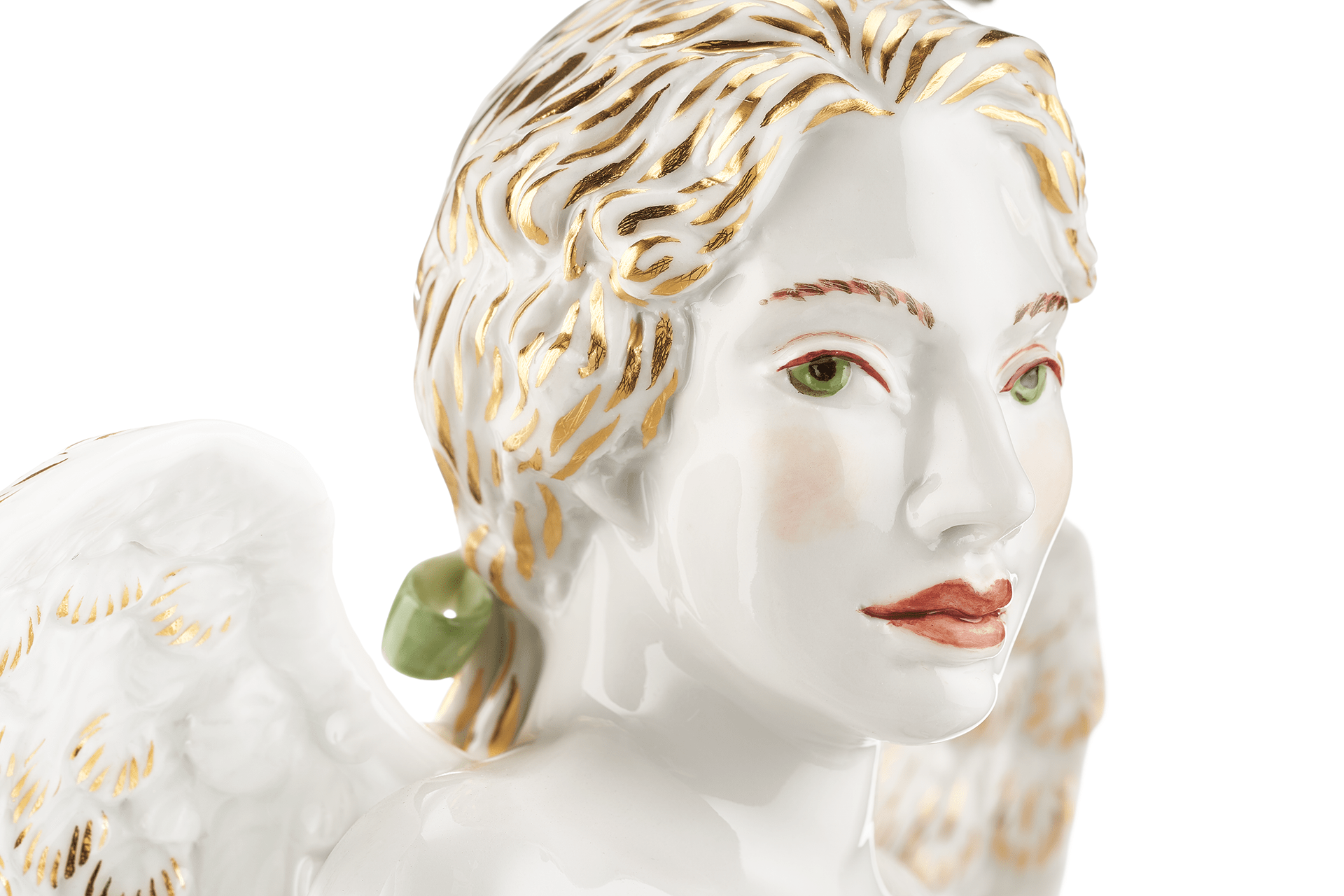 Skulptur Cupid, Höhe 25,5 cm, Porzellan | Meissen Figuren Individuell 65c028 - 73715 - Meissen Weimar