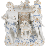Skulptur "Eine große Leidenschaft", Porzellan, H 28 cm | Meissen Figuren Individuell