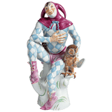 Skulptur Figur Eulenspiegel Bunt Höhe 28,5 cm | Meissen Exklusiv-Kollektion