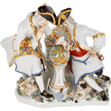 Skulptur Freimaurer, Porzellan, H 23 cm | Meissen Exklusiv-Kollektion