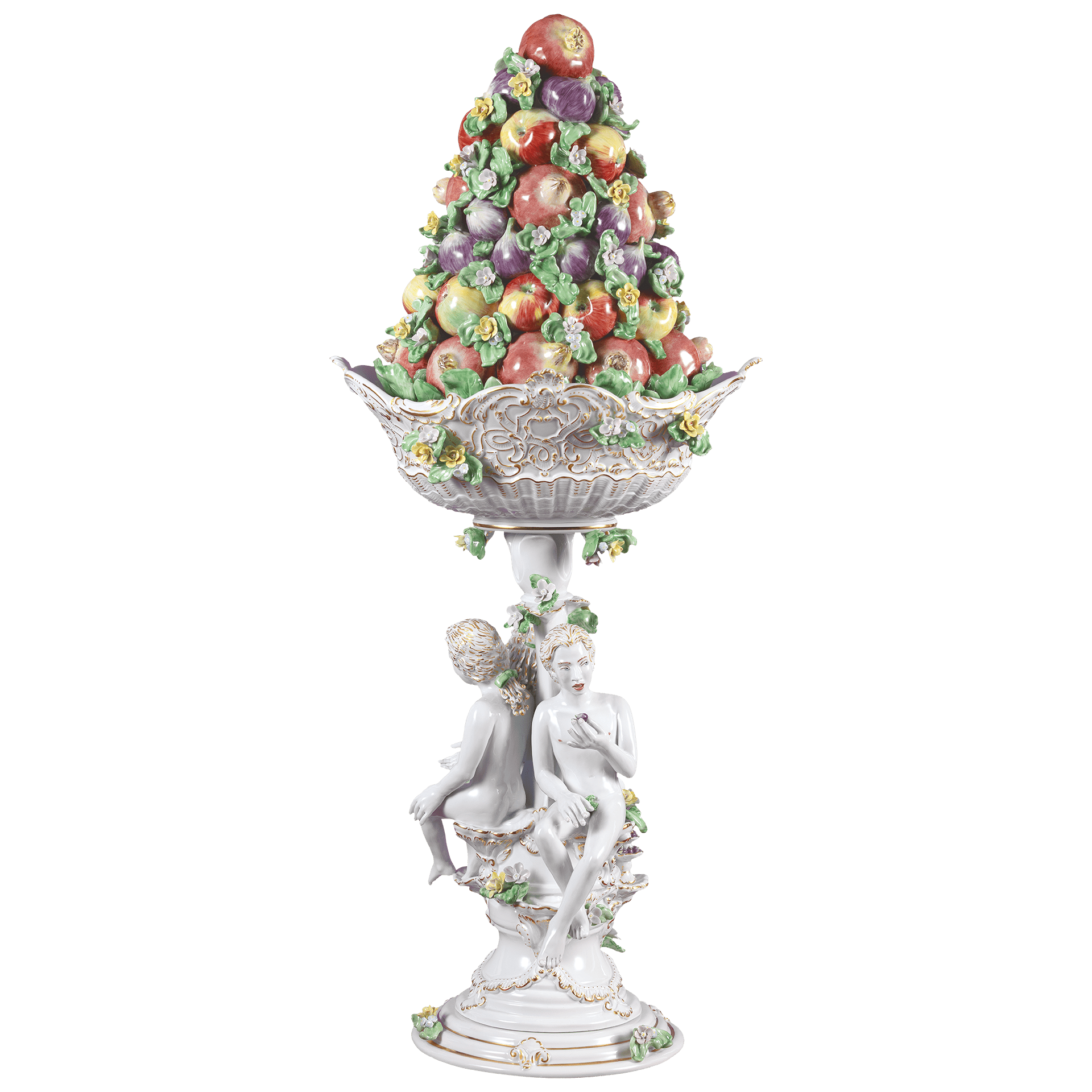 Skulptur Fruit of Knowledge H 87 cm | Meissen Unikate 63c028 - u4446 - Meissen Weimar