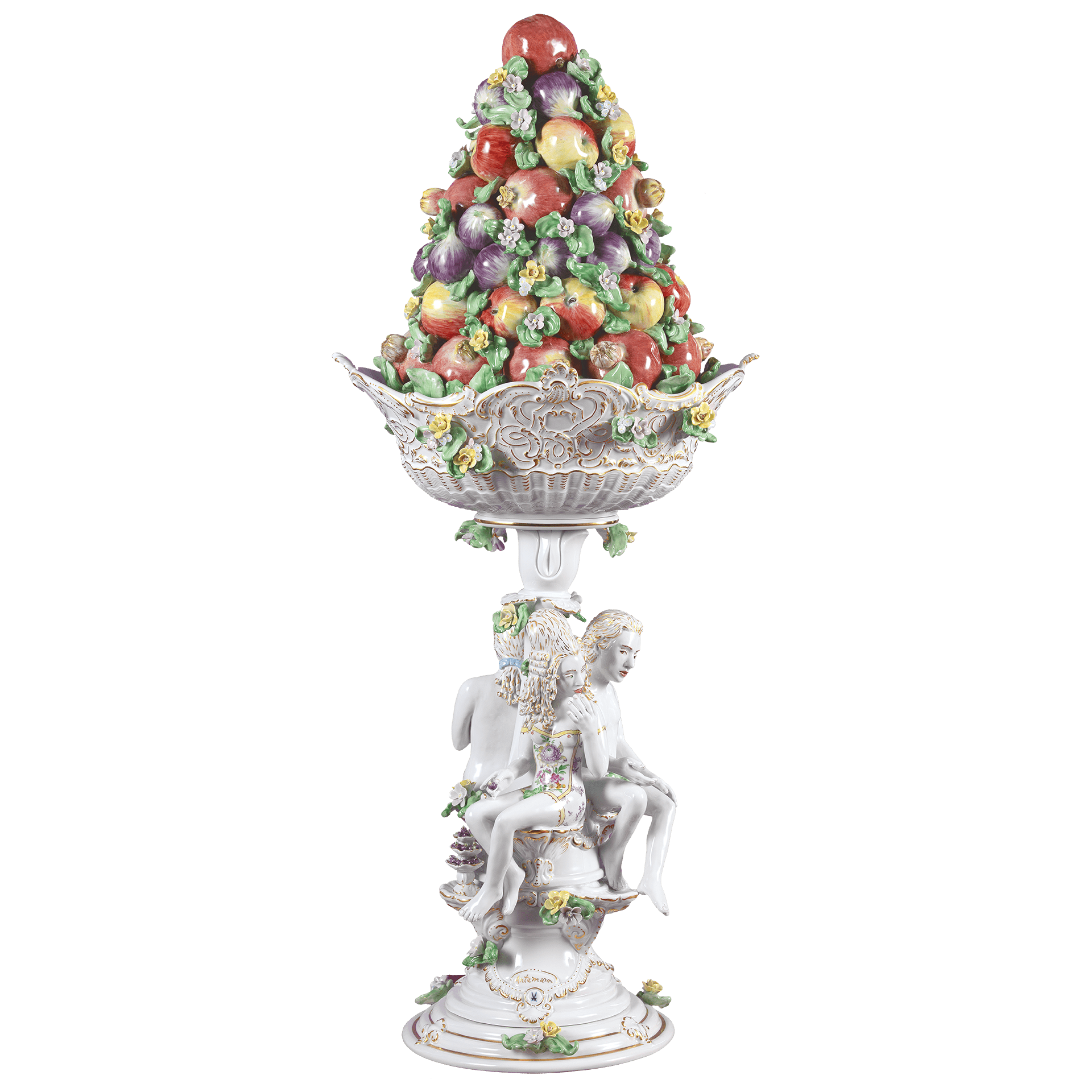 Skulptur Fruit of Knowledge H 87 cm | Meissen Unikate 63c028 - u4446 - Meissen Weimar