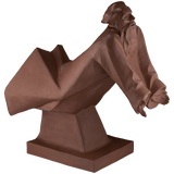 Skulptur Gottvater, Böttgersteinzeug, H 54 cm | Meissen Exklusiv-Kollektion